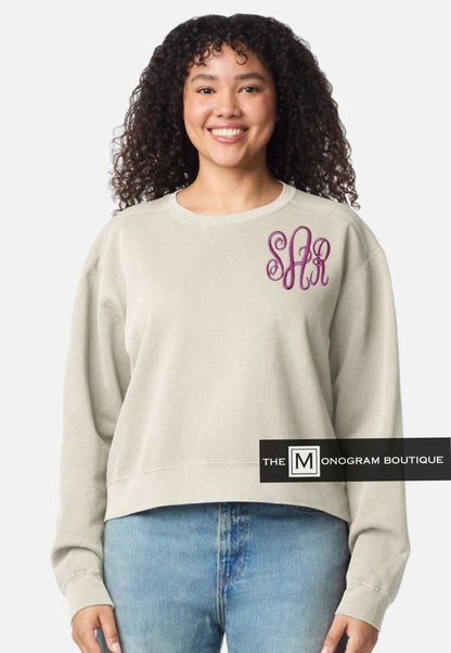 Comfort Color Women's Crop Sweatshirt