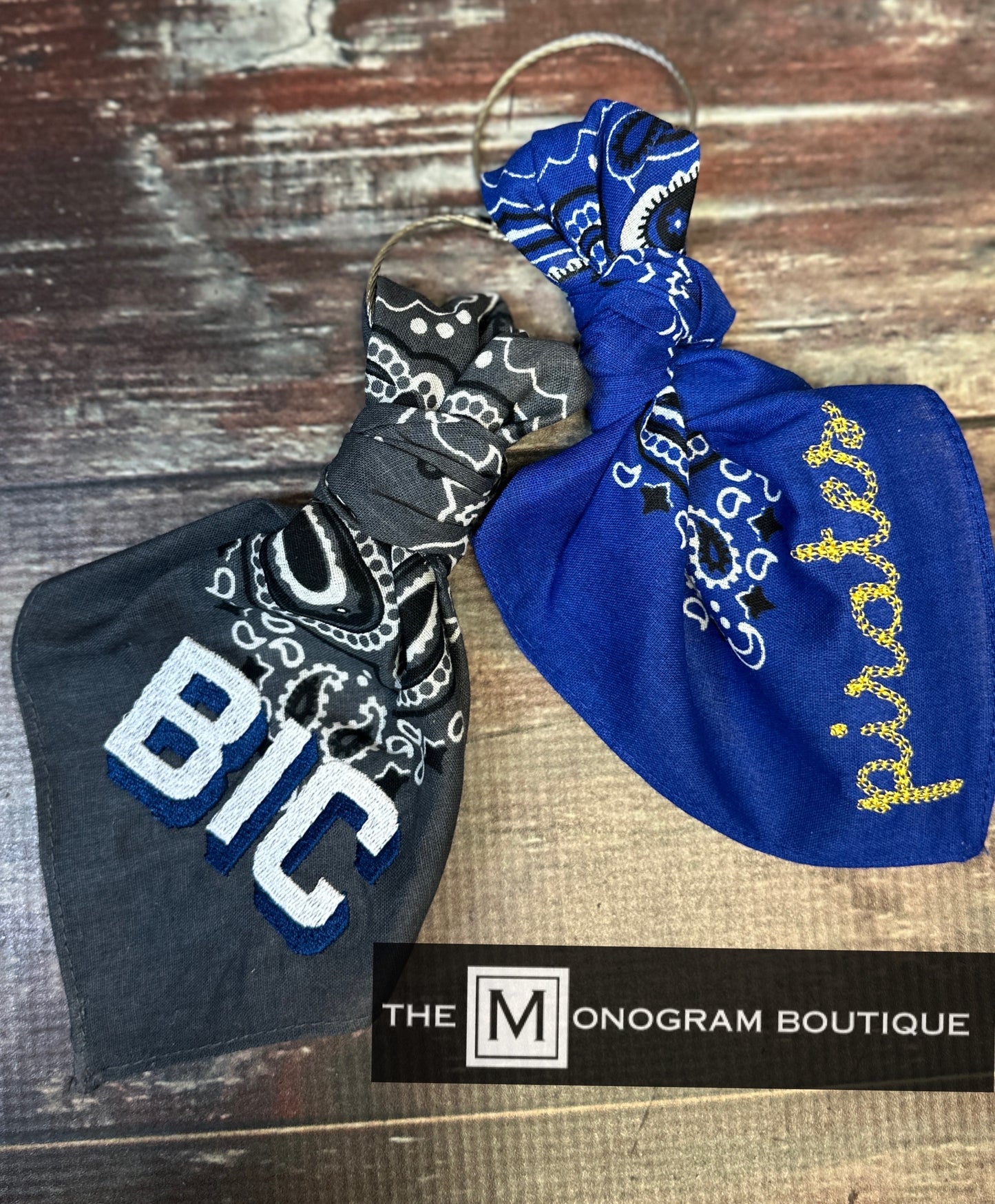 Bandana Bag Charm Keychains
