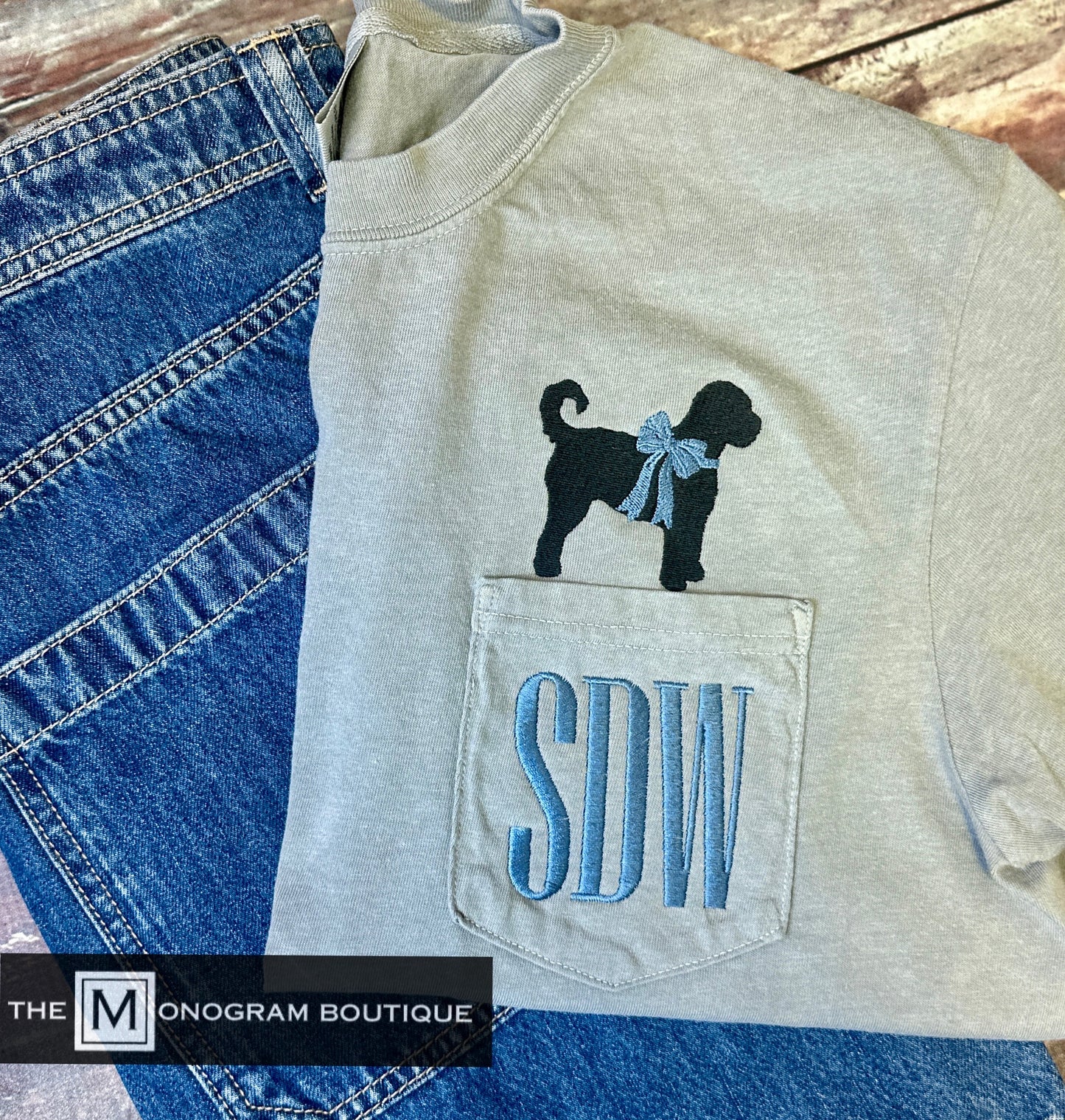Comfort Color Pocket Tshirt - Dog Day