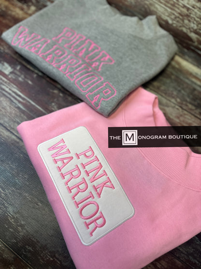 Pink Warriors Walk 2026 Charles River Ladies Mock Neck Sweatshirt