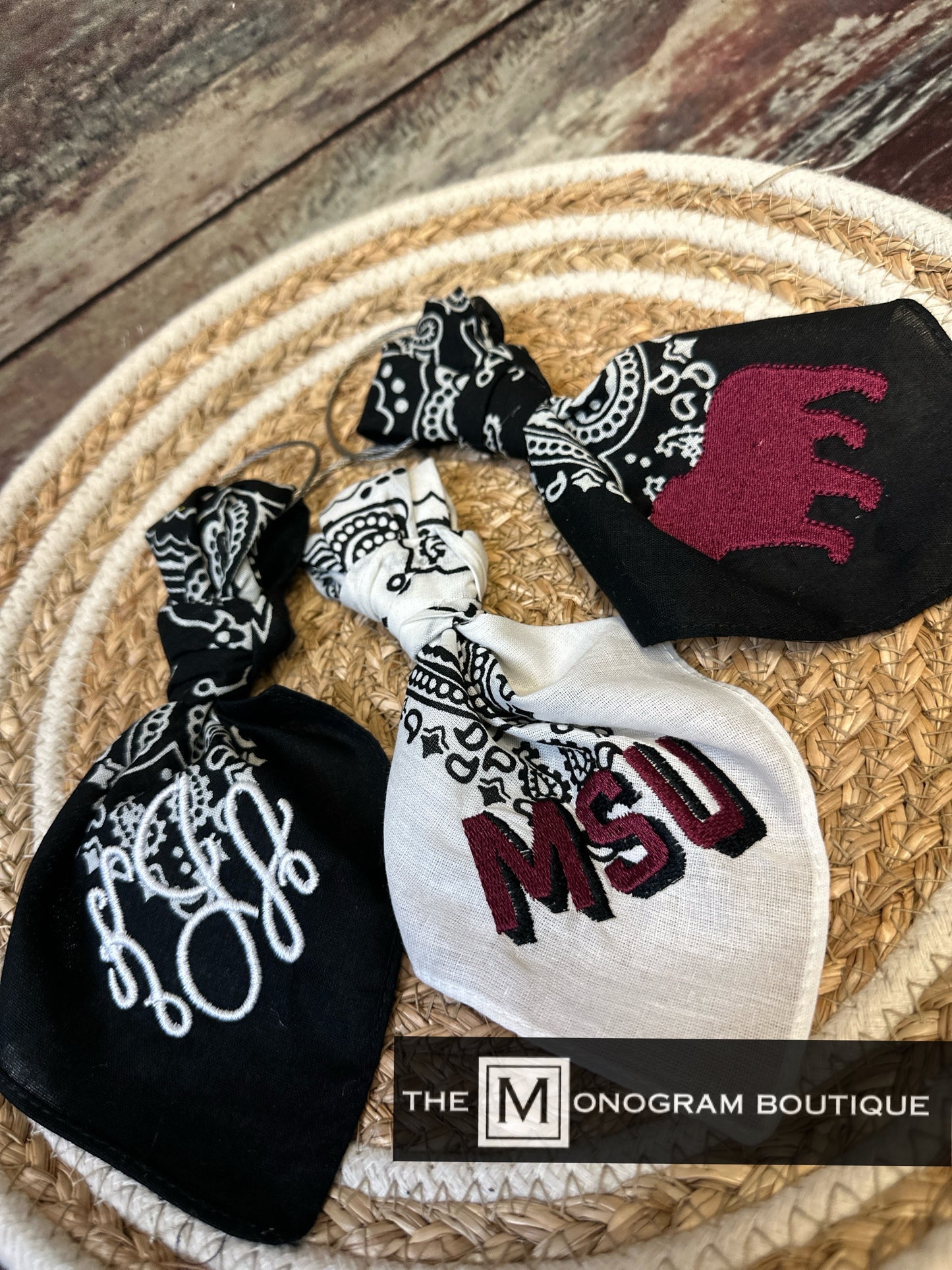 Bandana Bag Charm Keychains