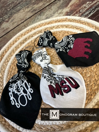 Bandana Bag Charm Keychains