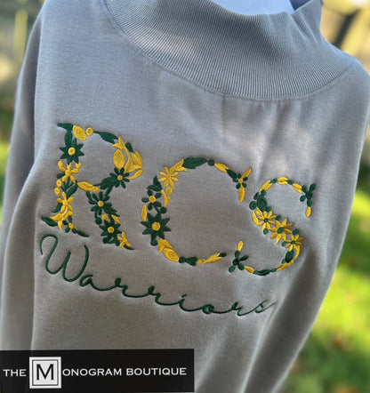 High Neck Fleece Oversized Sweatshirt