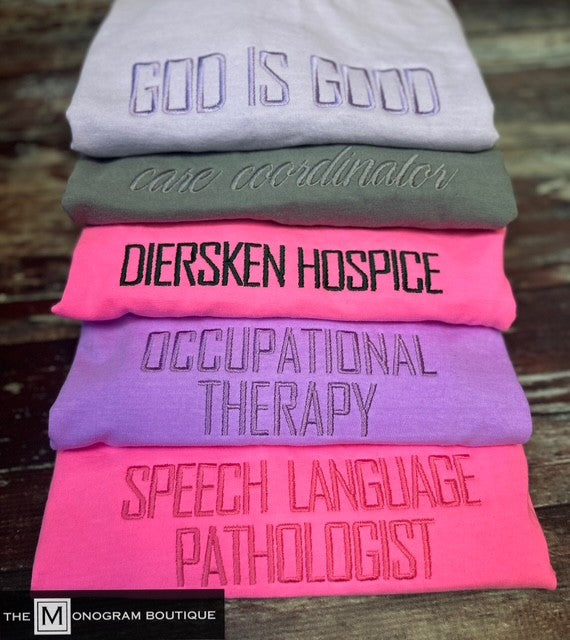 Comfort Color Long Sleeve T-shirts
