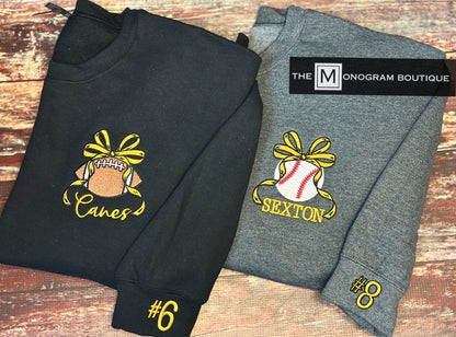 Gildan Sports Bow Sweatshirt