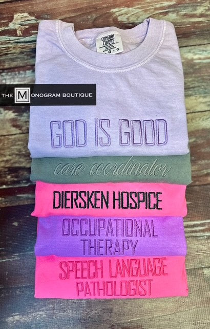 Comfort Color Long Sleeve T-shirts
