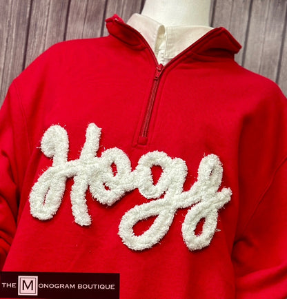 Quarter Zip Yarn Sweatshirts Youth